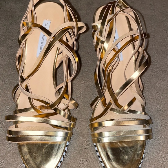 Diane von Fürstenberg Strappy Heels - Picture 7 of 12